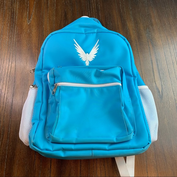 Logan Paul Maverick Backpack Blue & White - AS IS *READ* - Picture 1 of 10